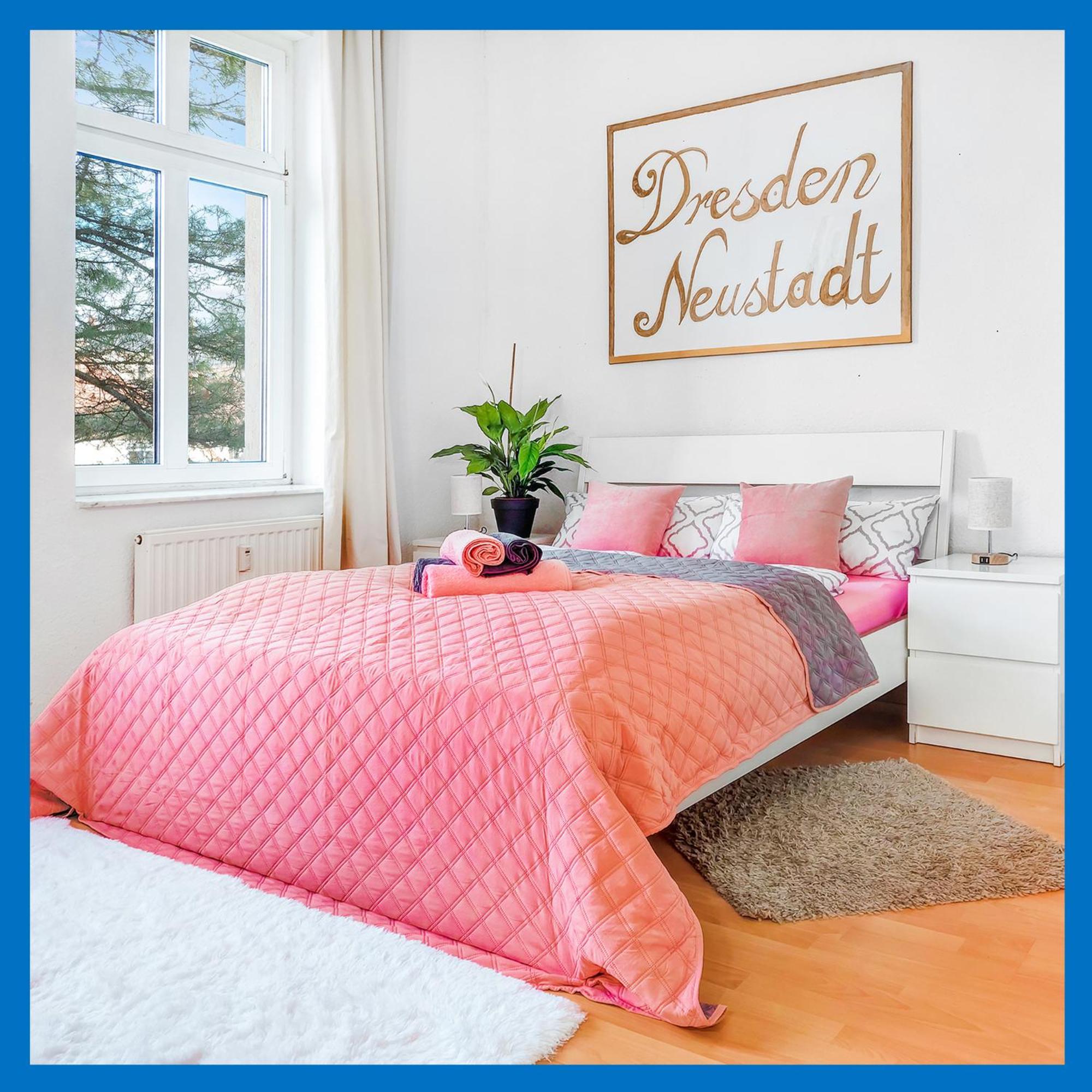 Bis 6 Personen - Helle, Ruhige Whg, 2 Baeder, Dd Neustadt, Top Lage Dresden Ngoại thất bức ảnh